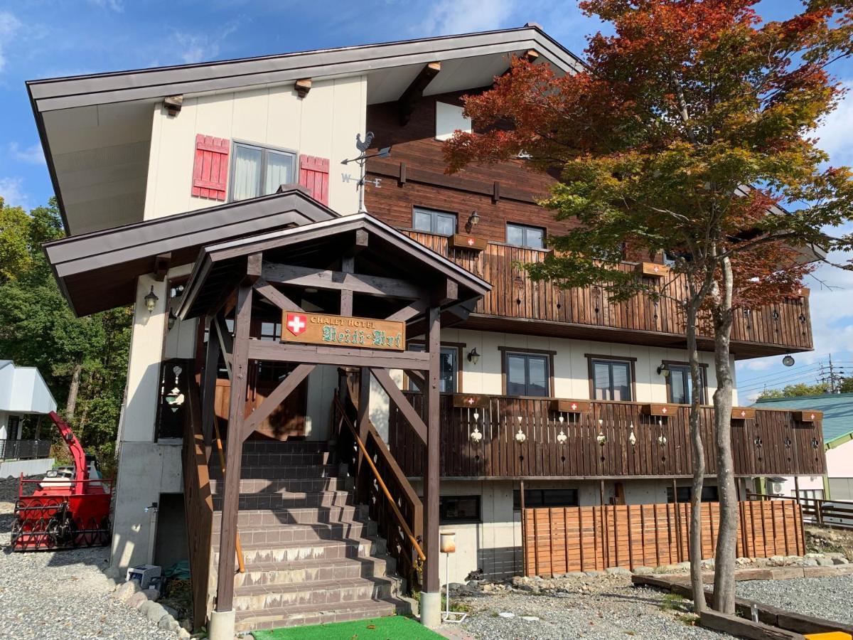 Hotel Heidi Hof Hakuba Esterno foto
