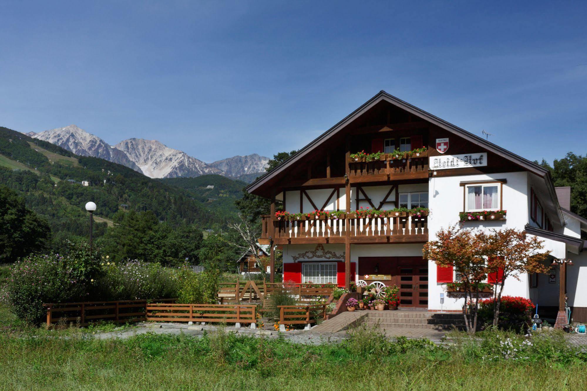 Hotel Heidi Hof Hakuba Esterno foto