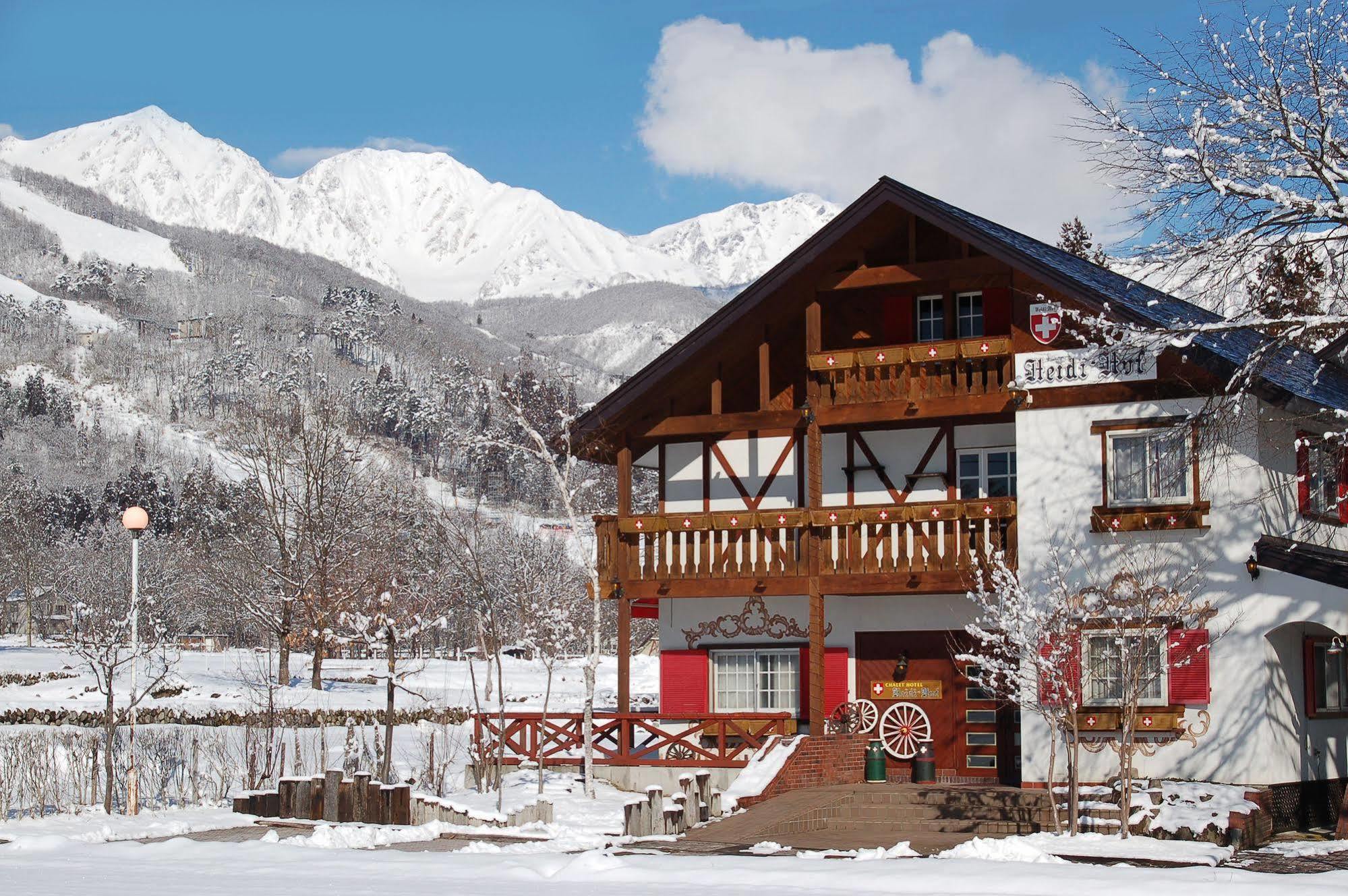 Hotel Heidi Hof Hakuba Esterno foto